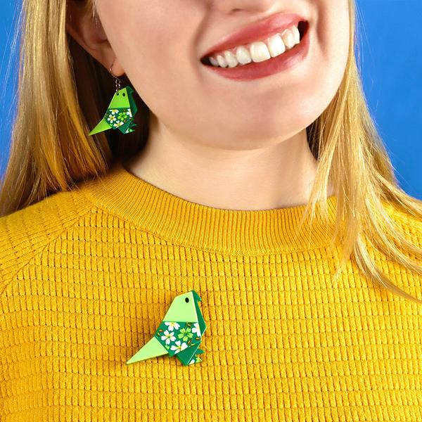 Erstwilder - Origami - Gift of the Gab Brooch