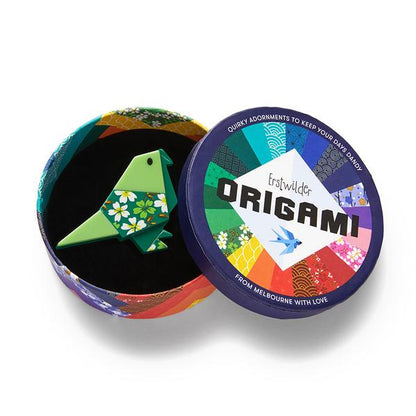 Erstwilder - Origami - Gift of the Gab Brooch