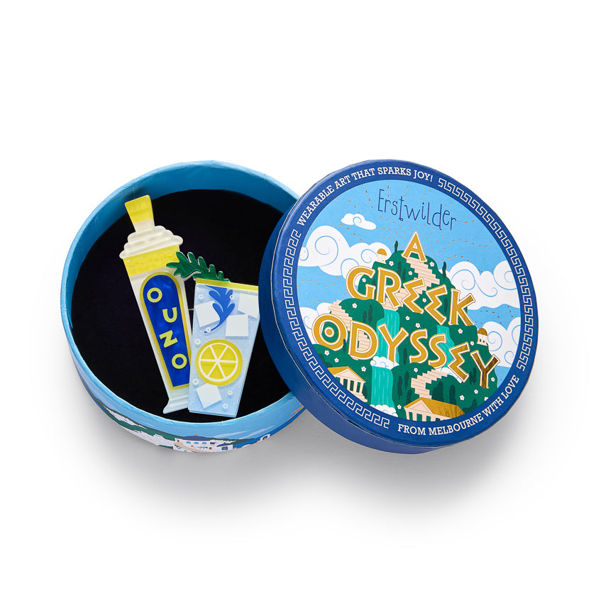 Erstwilder - Opa! Ouzo Brooch