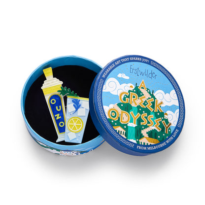 Erstwilder - Opa! Ouzo Brooch