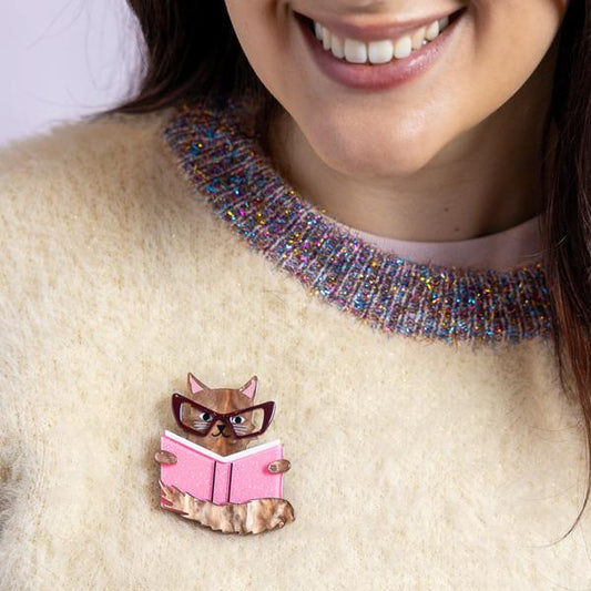 Erstwilder - Puss in Books Brooch (2026)