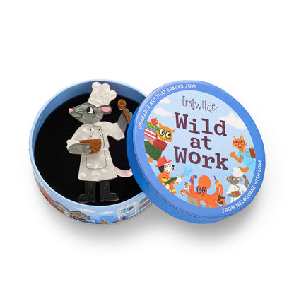 Erstwilder - Chez Raton Brooch