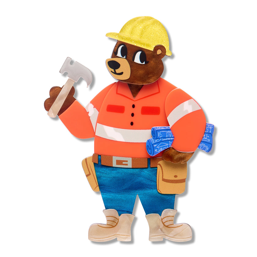 Erstwilder - Foreman Grizzly Brooch