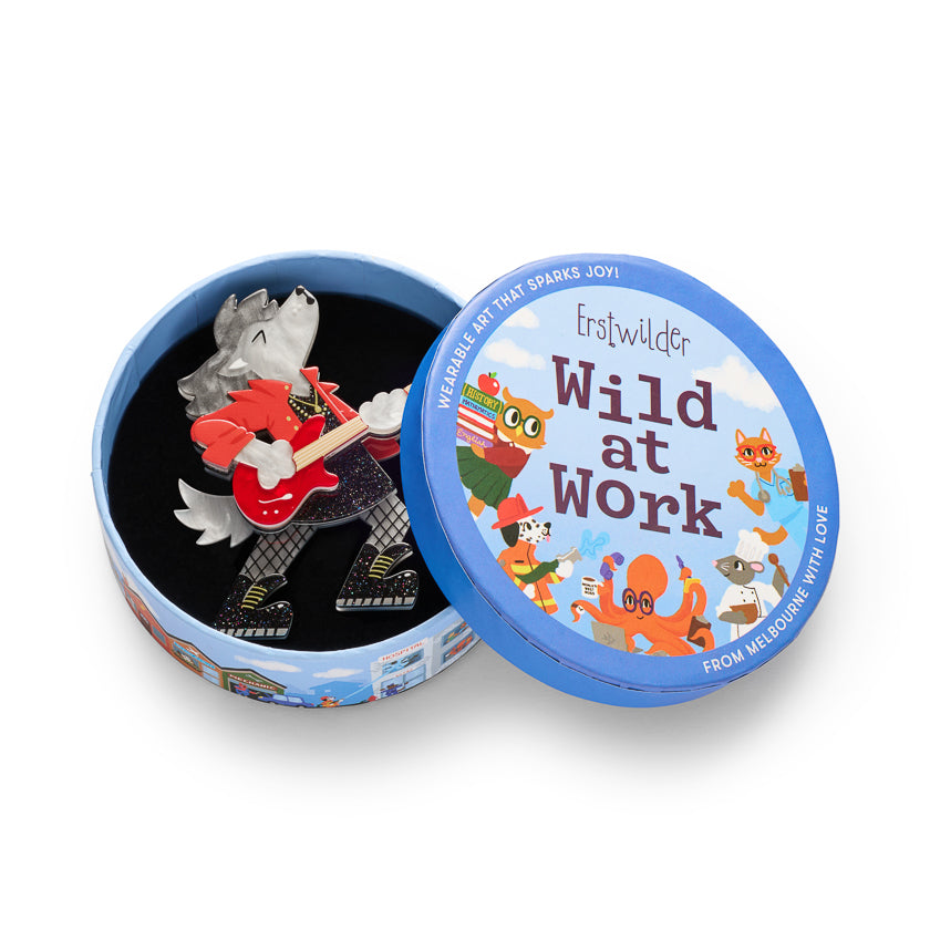 Erstwilder - Howl Shredder Brooch