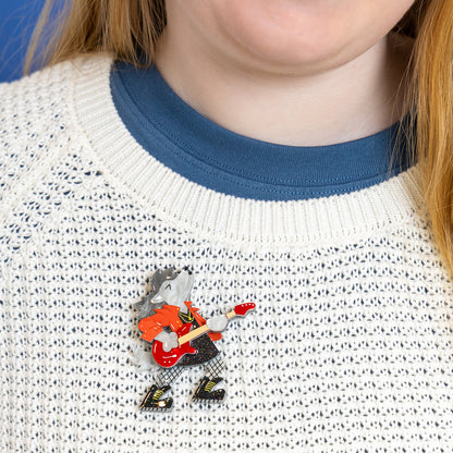 Erstwilder - Howl Shredder Brooch