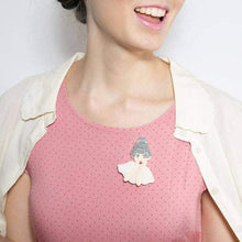 Load image into Gallery viewer, Beauty School Dropout Brooch (2017) (pre-loved) - 20th Century Artifacts