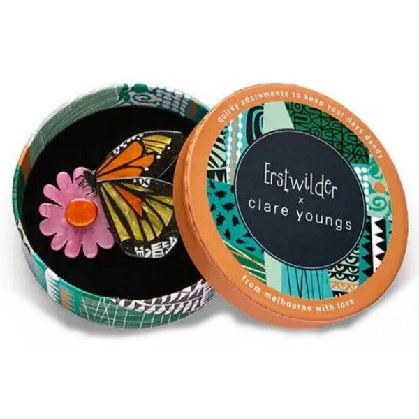 Erstwilder - *** A Butterfly Named Flutter Brooch (Clare Youngs) FREE GIFT WITH PURCHASE - 20th Century Artifacts