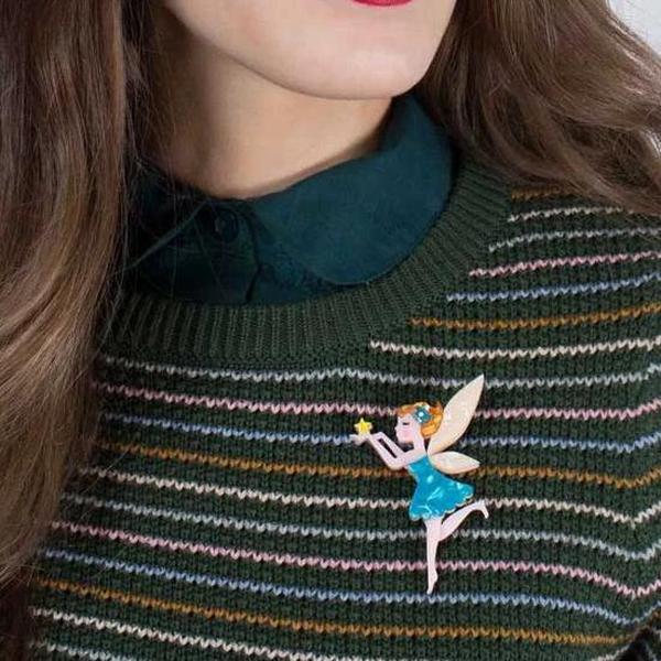 Erstwilder - A Fairy Wish Brooch (2017) (pre-loved) - 20th Century Artifacts