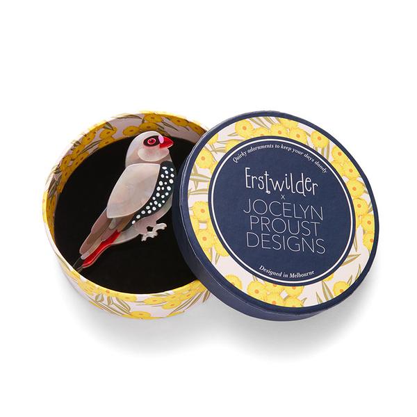 Erstwilder - *** A Finch by Any Other Name Brooch (Jocelyn Proust) FREE GIFT WITH PURCHASE - 20th Century Artifacts