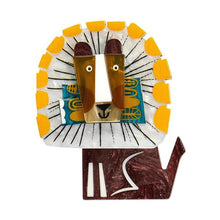 Load image into Gallery viewer, Erstwilder - A Lion Named Roar Brooch (Clare Youngs) - 20th Century Artifacts