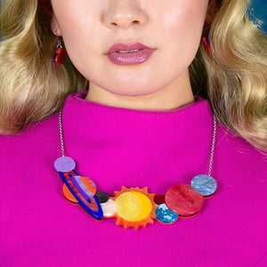 Erstwilder - Across the Universe Necklace - 20th Century Artifacts