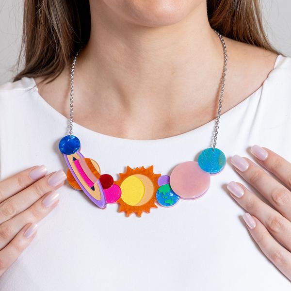 Erstwilder - Across the Universe Necklace - 20th Century Artifacts
