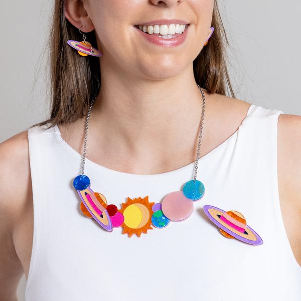 Erstwilder - Across the Universe Necklace - 20th Century Artifacts