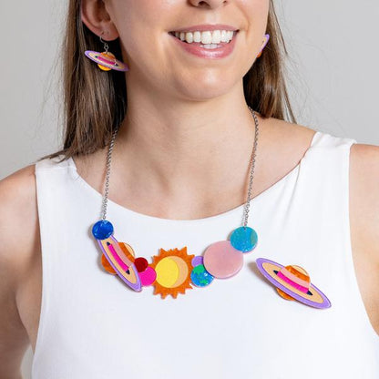 Erstwilder - Across the Universe Necklace - 20th Century Artifacts