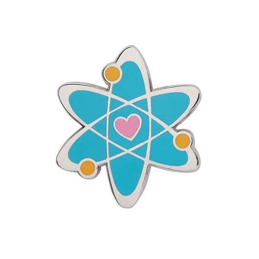Erstwilder - Adventurous Atom Enamel Pin - 20th Century Artifacts