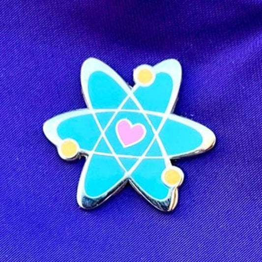 Erstwilder - Adventurous Atom Enamel Pin - 20th Century Artifacts