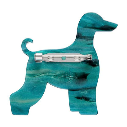 Erstwilder - Ainslee the Afghan Hound Brooch - 20th Century Artifacts