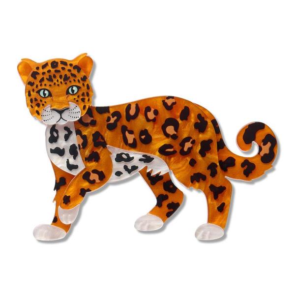 Erstwilder - Amur Leopard Brooch - 20th Century Artifacts