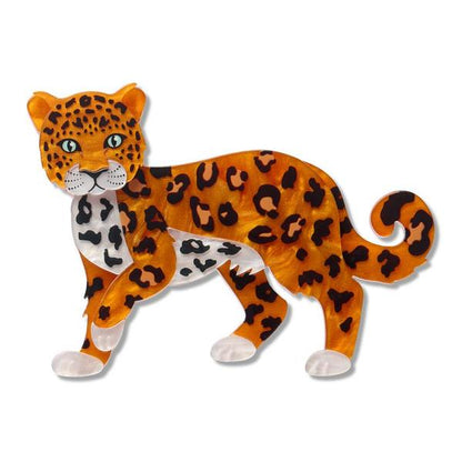 Erstwilder - Amur Leopard Brooch - 20th Century Artifacts