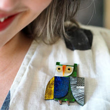 Load image into Gallery viewer, Erstwilder - An Owl Named Hoot Brooch (Clare Youngs) - 20th Century Artifacts