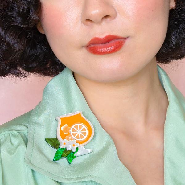 Erstwilder - Aperitif Italiano Brooch (2023) - 20th Century Artifacts