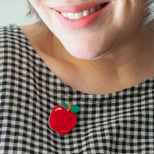 Erstwilder - Apple Simplified Mini Brooch (Pete Cromer) (2026) - 20th Century Artifacts