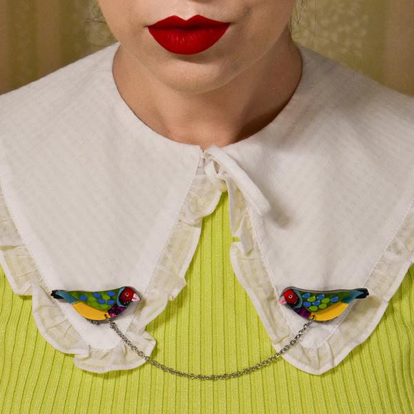Erstwilder - As Good as Gould Cardigan Clips (Jocelyn Proust) (2021) - 20th Century Artifacts