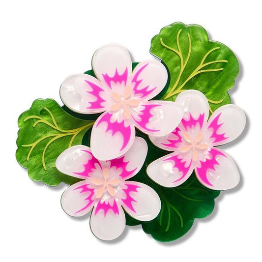 Erstwilder - Austral Stork's-Bill Brooch - 20th Century Artifacts