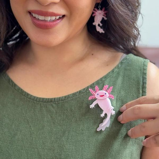 Erstwilder - Axolotl Brooch - 20th Century Artifacts