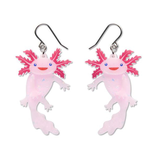 Erstwilder - Axolotl Drop Earrings - 20th Century Artifacts