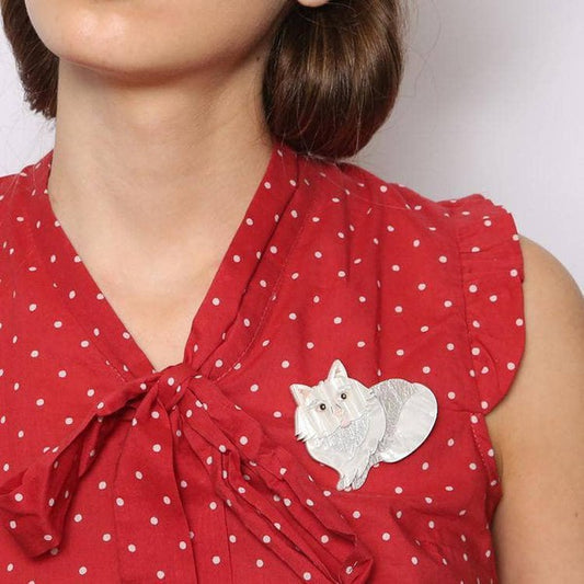 Erstwilder - Babette Marie Cat Brooch (2016) (pre-loved) - 20th Century Artifacts