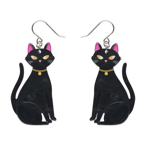 Erstwilder - Bad Luck Charm Drop Earrings (Megan Roy) - 20th Century Artifacts