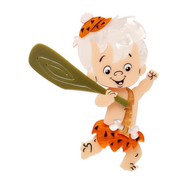 Erstwilder - Bamm-Bamm Rubble Brooch - 20th Century Artifacts