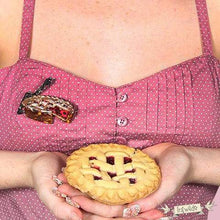 Load image into Gallery viewer, Erstwilder - Be My Cherry Pie Brooch (2016) - 20th Century Artifacts