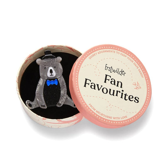 Erstwilder - Bear With Me Brooch (2023) - 20th Century Artifacts