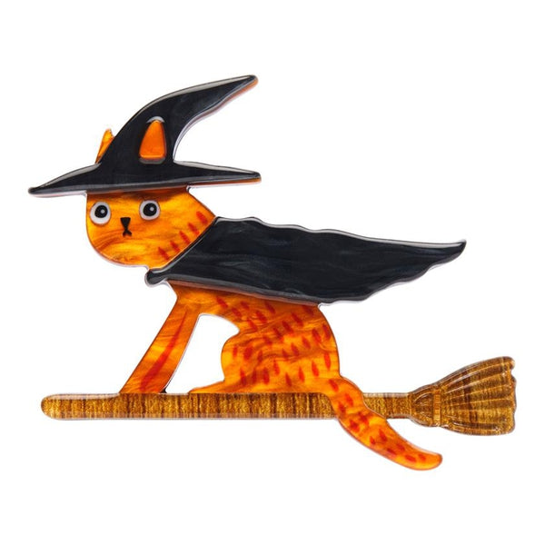 Erstwilder - Bed Knobs & Broomsticks Brooch (Terry Runyan 2) (2023) - 20th Century Artifacts