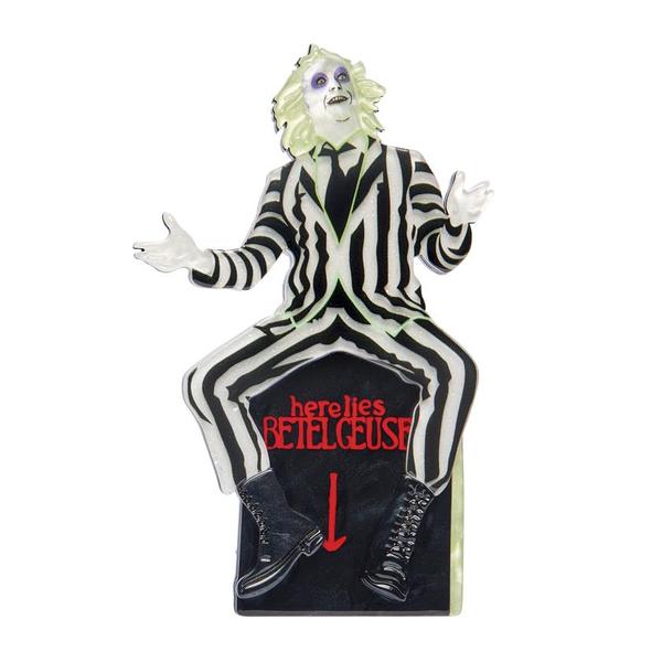 Erstwilder - Beetlejuice Brooch - 20th Century Artifacts