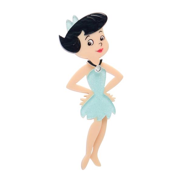 Erstwilder - Betty Rubble Brooch - 20th Century Artifacts