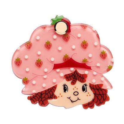 Erstwilder - Big Adorable Strawberry Smile Mirror Compact - 20th Century Artifacts