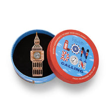 Load image into Gallery viewer, Erstwilder - Big Ben Brooch - 20th Century Artifacts