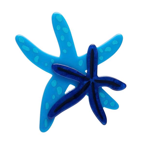 Erstwilder - Blue Seastar Brooch (2025) - 20th Century Artifacts