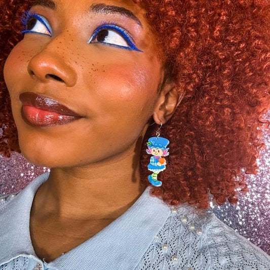Erstwilder - Blueberry Muffin Drop Earrings - 20th Century Artifacts