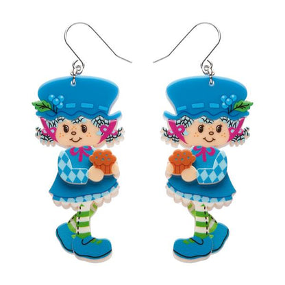 Erstwilder - Blueberry Muffin Drop Earrings - 20th Century Artifacts
