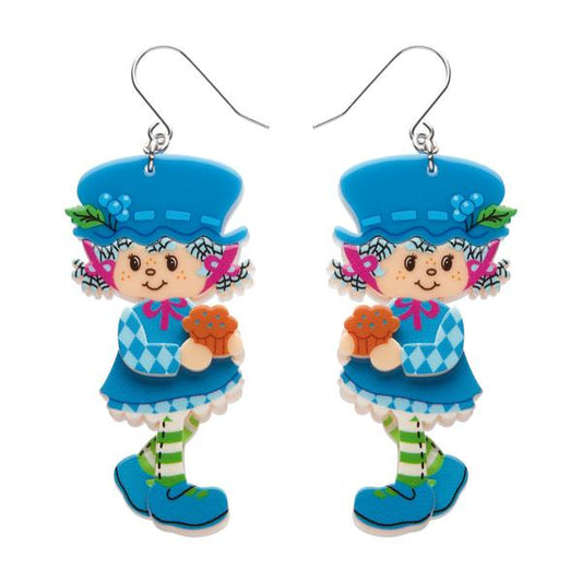 Erstwilder - Blueberry Muffin Drop Earrings - 20th Century Artifacts