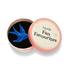 Load image into Gallery viewer, Erstwilder - Bluebird of Happiness Brooch (2023) - 20th Century Artifacts