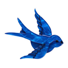 Load image into Gallery viewer, Erstwilder - Bluebird of Happiness Brooch (2023) - 20th Century Artifacts