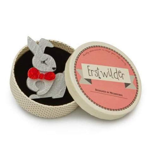 Erstwilder - Bouncing Bianca Bunny Brooch (2014) - 20th Century Artifacts