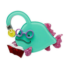 Load image into Gallery viewer, Erstwilder - Bright-Eyed Bibliophile Brooch (2025) - 20th Century Artifacts