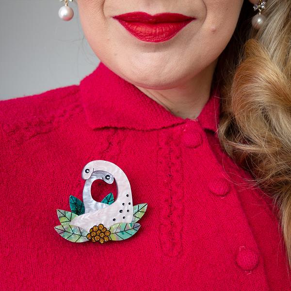 Erstwilder - Bronte and Bub Brooch (2021) - 20th Century Artifacts