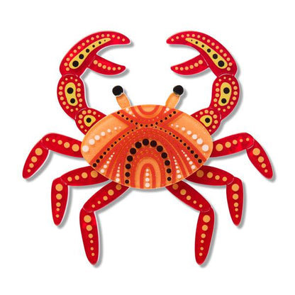Erstwilder - Brooke Sutton - Karntat Crab Brooch - 20th Century Artifacts